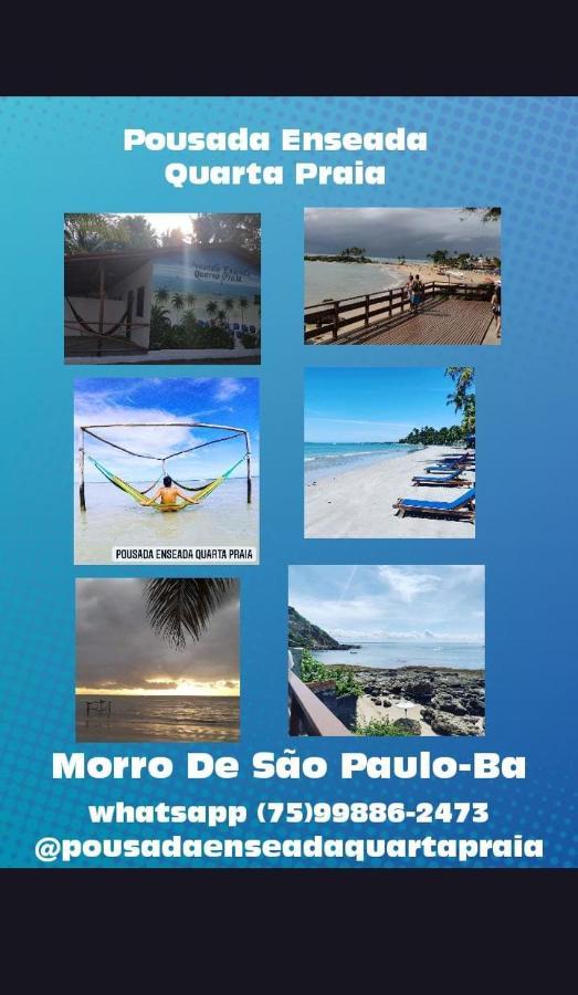 Pousada Enseada Quarta Praia Morro de São Paulo Exterior foto
